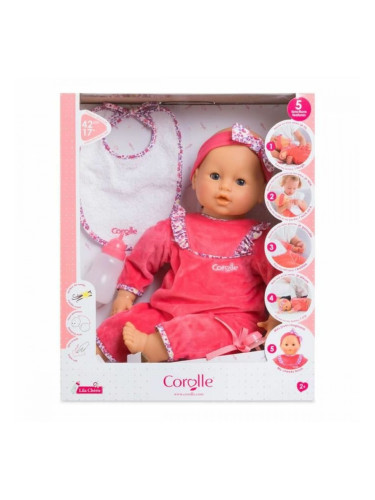 Кукла Бебе с Аксесоари Corolle Lila Chérie Със звук