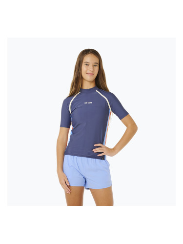 Детска тениска за плуване Rip Curl Surf Revival Rash Vest navy