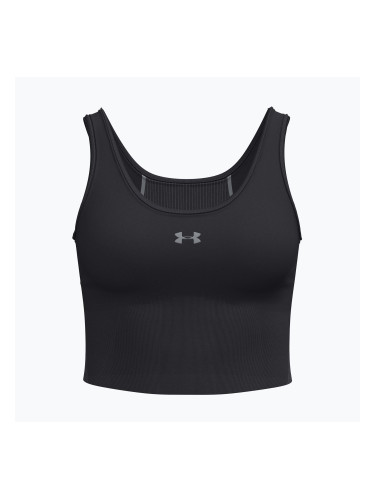 Дамска тениска за тренировка Under Armour Vanish Seamless Tank black/steel/steel