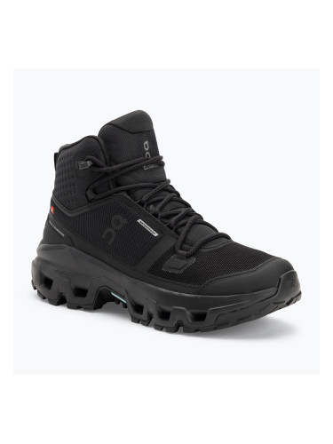 Дамски обувки On Cloudrock Mid Waterproof black/black