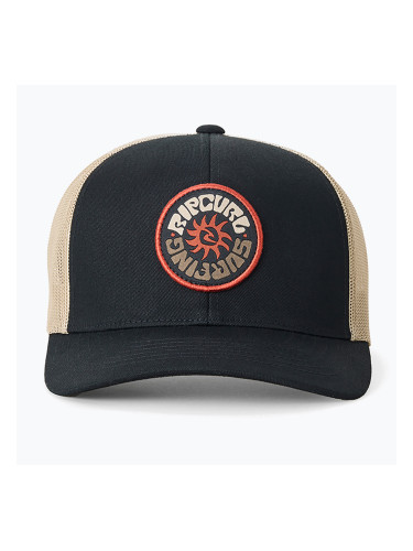 Мъжка шапка с козирка Rip Curl Custom Curve Trucker black/khaki