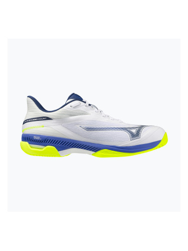 Тенис обувки Mizuno Wave Exceed Court AC white/dazzling blue/lightning