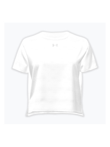 Дамска тениска за бягане Under Armour Velociti white/white/black