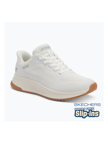 Дамски обувки SKECHERS Bobs Squad 4 Staple Look white
