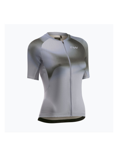 Дамска тениска за колоездене Northwave Force Evo ice grey