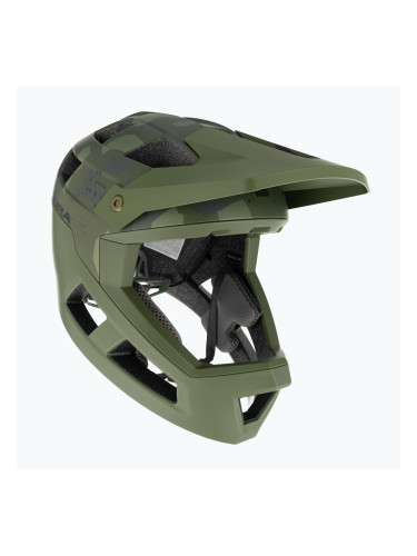 Детска велосипедна каска Endura Singletrack Full Face Youth olive green
