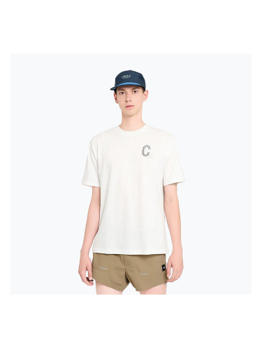 Мъжка тениска за бягане Ciele Athlteics NSP HV ''C" off white