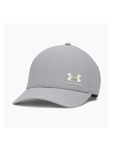 Шапка с козирка Under Armour Iso-chill Armourvent steel/fade green