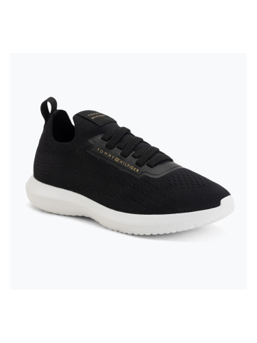 Дамски обувки Tommy Hilfiger Knit Extralight Runner black