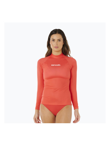 Дамска блуза с дълъг ръкав за плуване Rip Curl Classic Surf UPF Rashguard red