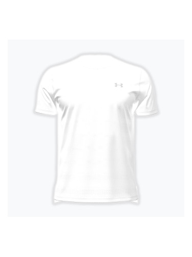Мъжка тениска за бягане Under Armour Velociti white/black/distant grey