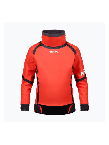 Детски ветроходен суичър Musto Championship Aqua Top 2.0 Jr oxy fire