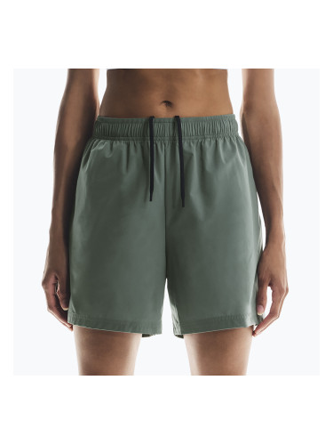 Дамски шорти за бягане On 5“ Core Olive