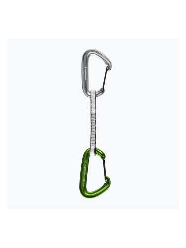 Примка за катерене Black Diamond Litewire Quickdraw 12 cm envy green