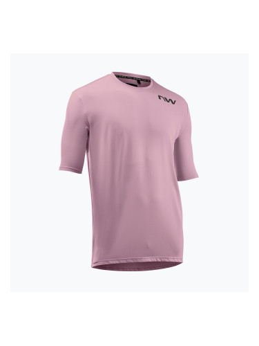Мъжка тениска за колоездене Northwave Xtrail dusty malva