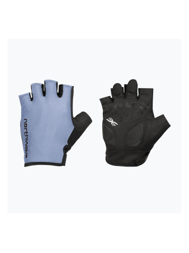 Мъжки велосипедни ръкавици Northwave Active Max Short Finger ice grey
