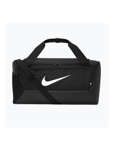 Чанта за тренировки Nike Brasilia 95 l game royal/черно/металическо сребро