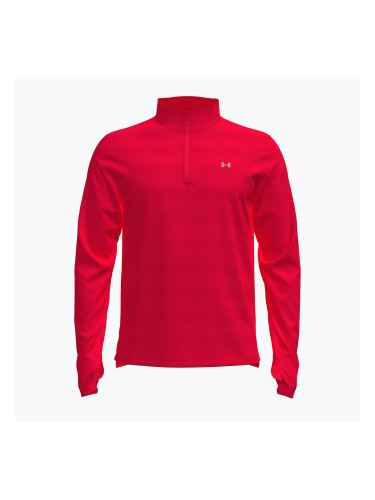 Мъжки суитшърт за бягане Under Armour Velociti 1/4 Zip lumos lime/mod grey