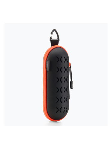Калъф за плувни очила BuddySwim EVA Goggle Case black/orange
