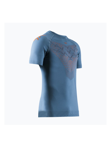 Мъжка тениска за бягане X-Bionic Twyce Run blue/white