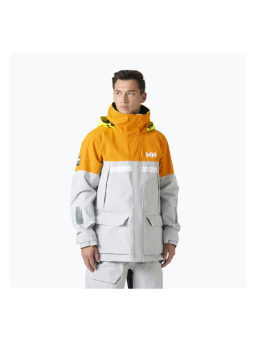 Мъжко яке за ветроходство Helly Hansen Pier 4.0 ignite orange