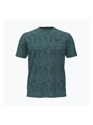 Мъжка тениска за тренировка Under Armour Tech Tee Pixelate rack green/black