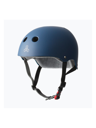 Triple Eight Сертифицираната каска Sweatsaver navy matte