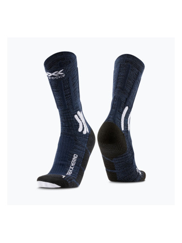 Дамски чорапи X-Socks Trek X Merino midnight blue/arctic white
