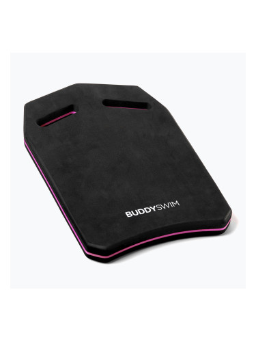Дъска за плуване BuddySwim Kickboard black/pink