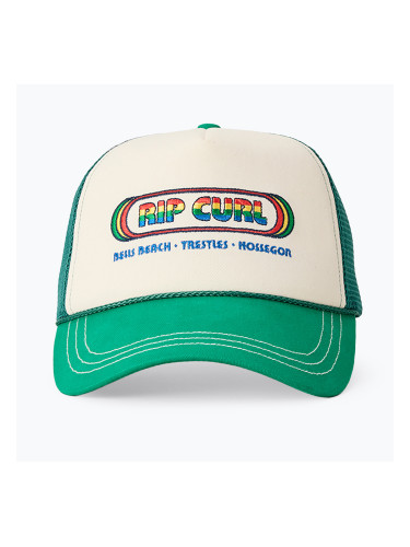 Дамска шапка с козирка Rip Curl Mixed Revival Trucker green