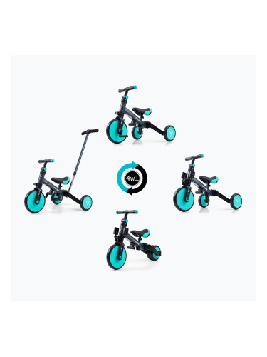 Milly Mally 4в1 триколка Optimus Plus мента