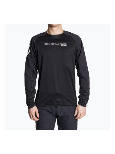 Мъжка колоездачна блуза с дълъг ръкав Endura MT500 Burner black