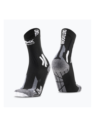 Чорапи X-Socks Trek Outdoor black/grey melange