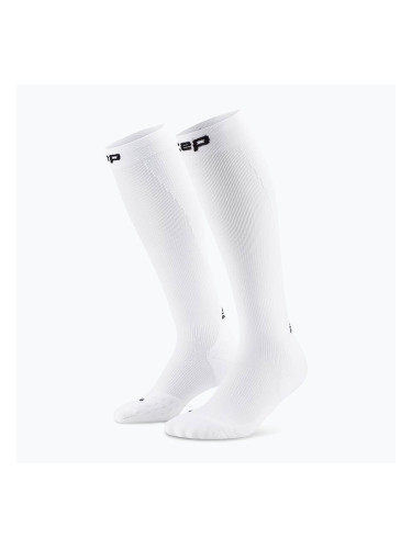 CEP Компресионни чорапи за жени Run Tall 5.0 white