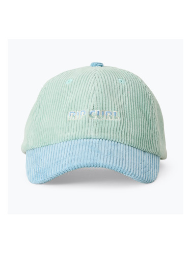 Дамска шапка с козирка Rip Curl Icons Cord Cap vintage mint/blue