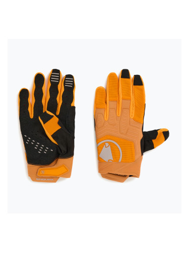 Мъжки велосипедни ръкавици Endura Singletrack II end orange