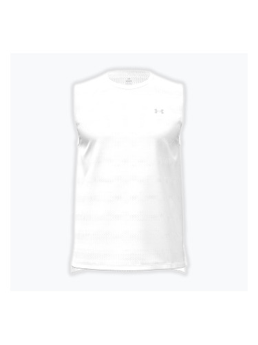 Мъжка тениска за бягане Under Armour Velociti Tank white/black/distant grey