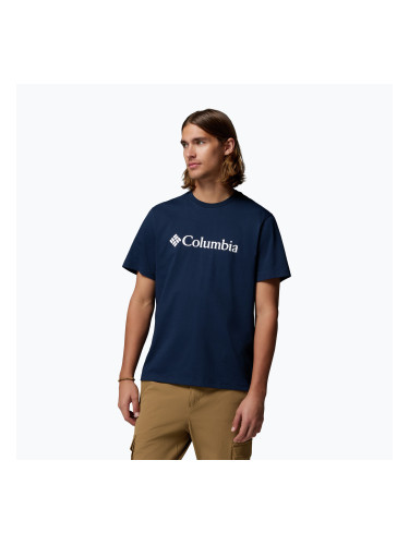 Мъжка тениска Columbia CSC Basic Logo Tee collegiate navy/gem columbia