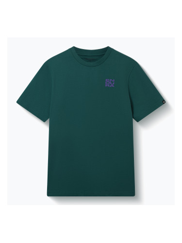 Тениска за колоездене Endura Stacked Logo Graphic teal