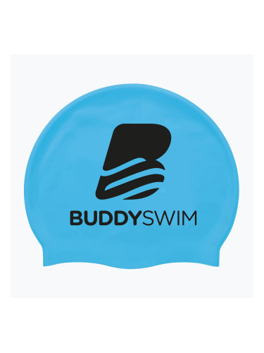 Плувна шапка BuddySwim BLogo Silicone blue