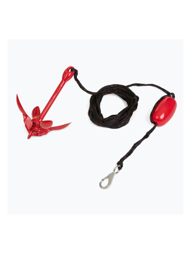 Котва за джет ски, каяк/SUP AQUASTIC 1,5 kg 7,6 m red