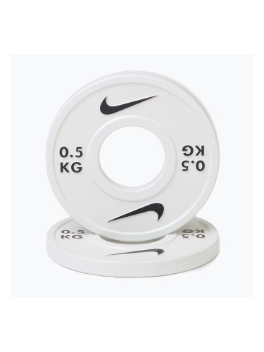 Тежести Nike Strength Change Plates 2 x 0,5 kg white/black