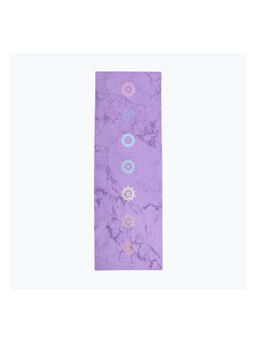 Постелка за йога Myga Chakra 6 mm purple