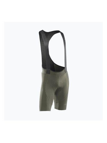 Мъжки колоездачни шорти Northwave Fast Bibshort forest green