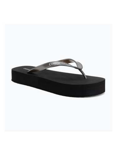 Дамски джапанки Calvin Klein HW0HW03120 Flatform triple black