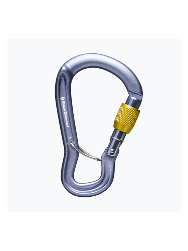 Карабинер Black Diamond Gridlock Screwgate gray