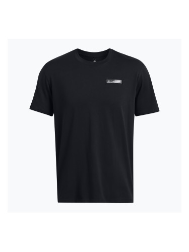 Мъжка тениска Under Armour HW Armour Label black/black/black