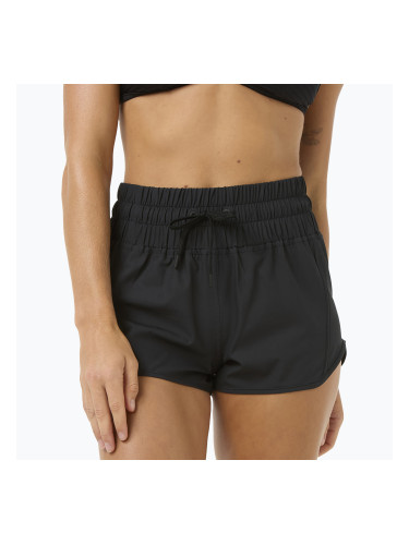 Дамски къси панталони за плуване Rip Curl Retro Volley с висока талия 3", черни