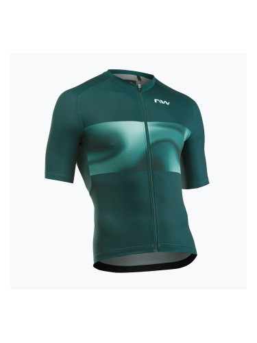 Мъжка колоездачна фланелка Northwave Force Evo petroleum