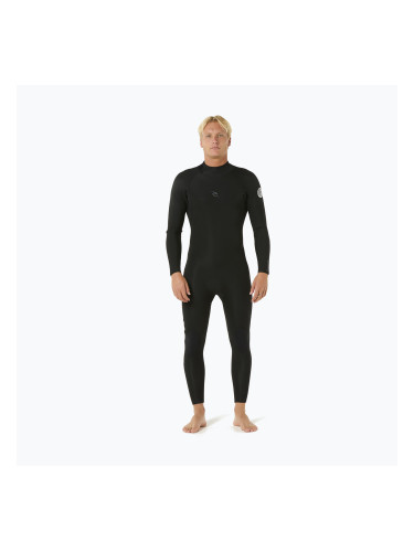 Мъжки неопреннов костюм за плуване Rip Curl Dawn Patrol 4/3mm Back Zip black